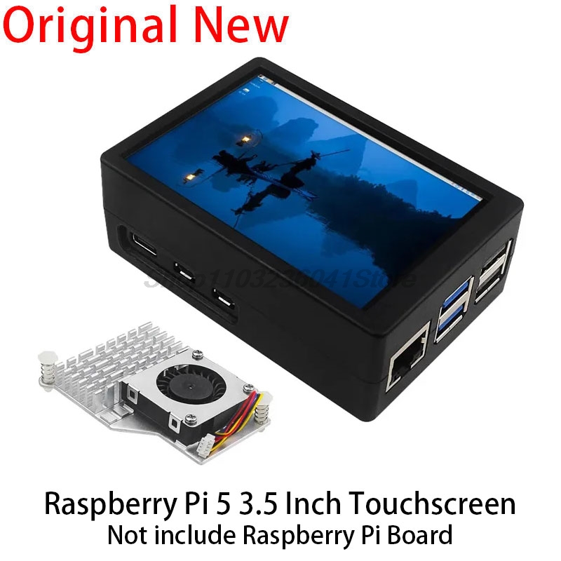 Pi 5 Case - 3.5 Inch Raspberry Pi 5 Touchscreen