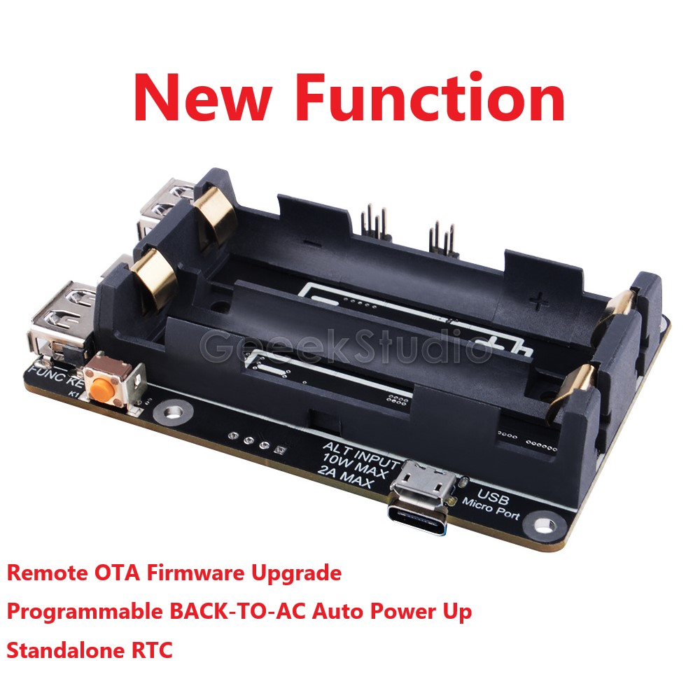 UPS Plus With Automatic Shutdo - огляд і ціна Pi Power Supply