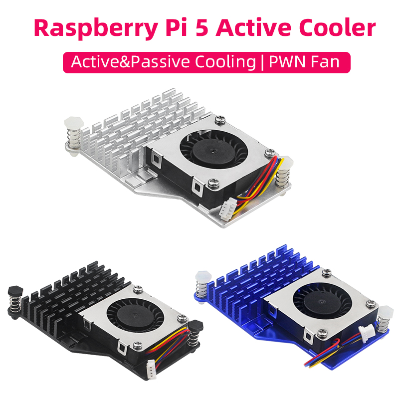 Raspberry Pi 5 Active Cooler A - огляд і ціна Pi Power Supply