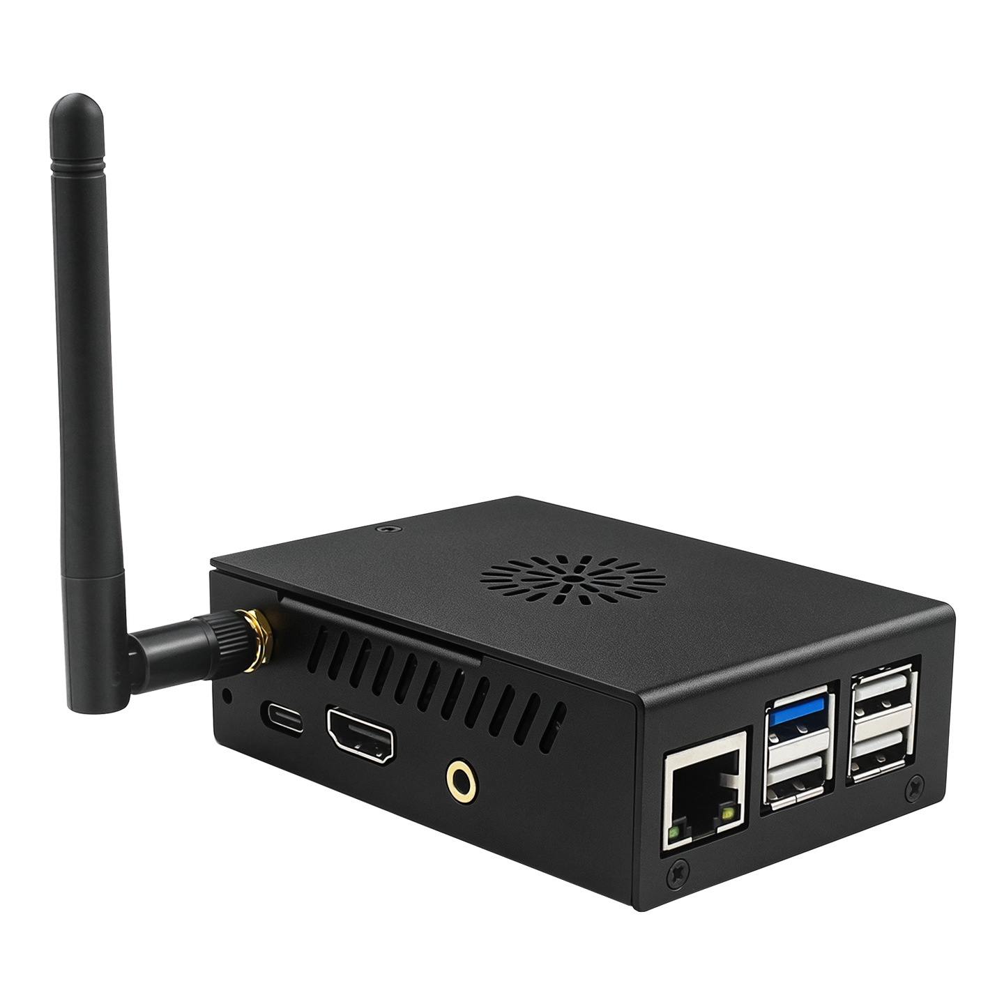 Orange Pi 4 Pro Metal Case Bla - огляд і ціна Pi Power Supply