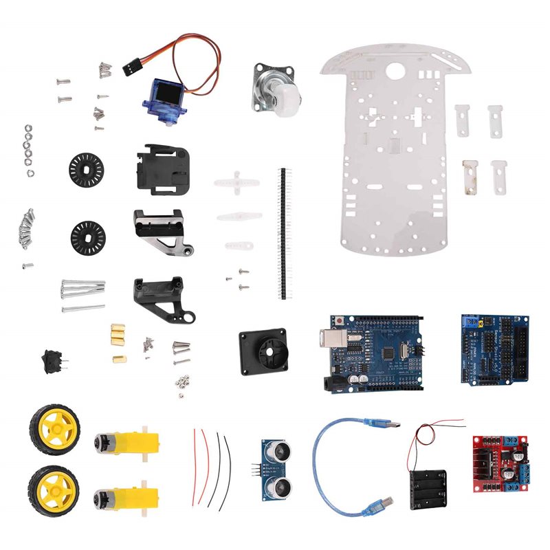 ABXE-Smart Robot Car Chassis K - огляд і ціна Arduino Kit