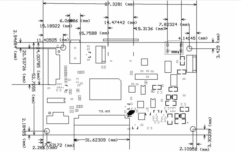 HDMI+Audio 40pin LCD Driver Co - огляд і ціна Raspberry Pi Kit