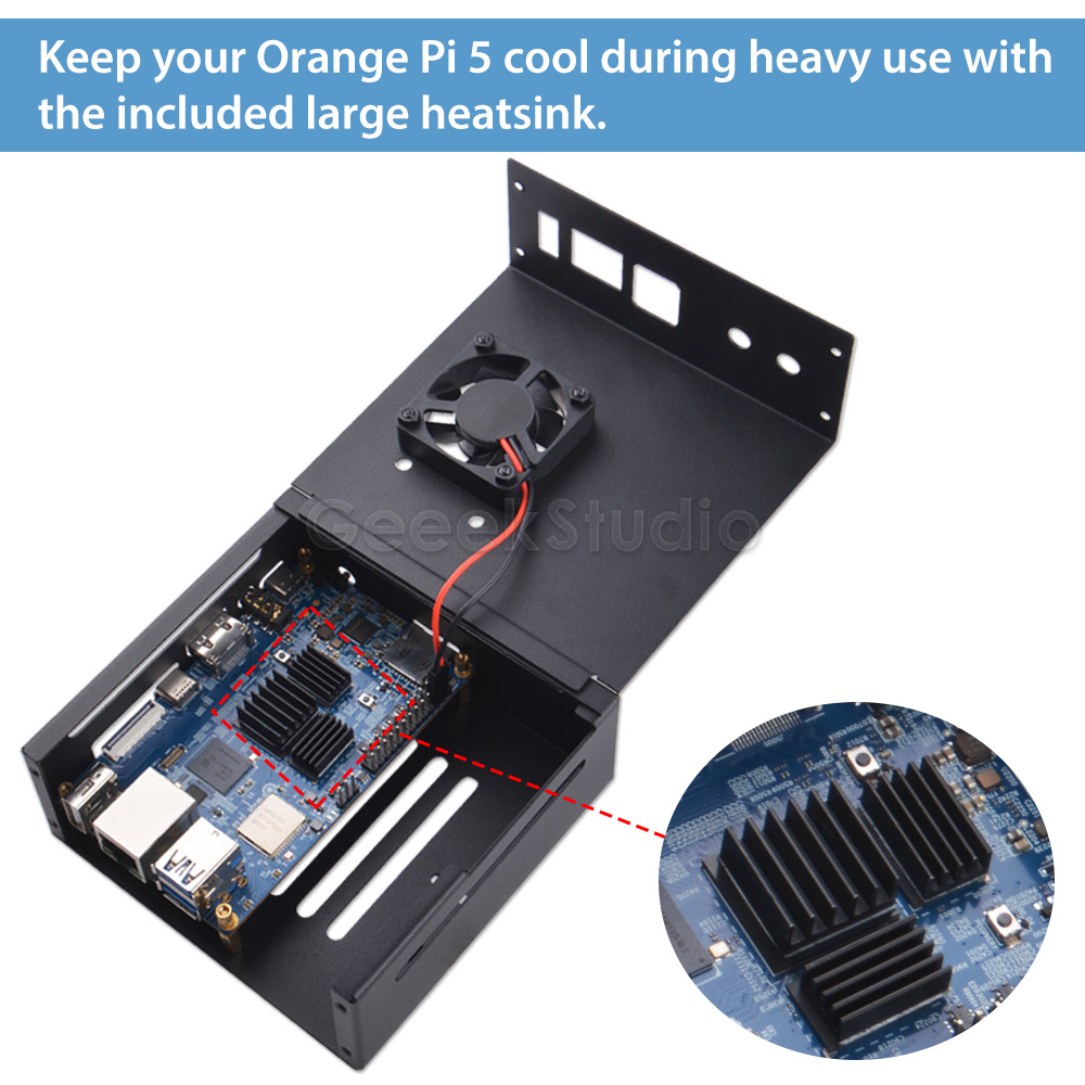 Orange Pi 5/5B Metal Protectiv - огляд і ціна Pi Power Supply