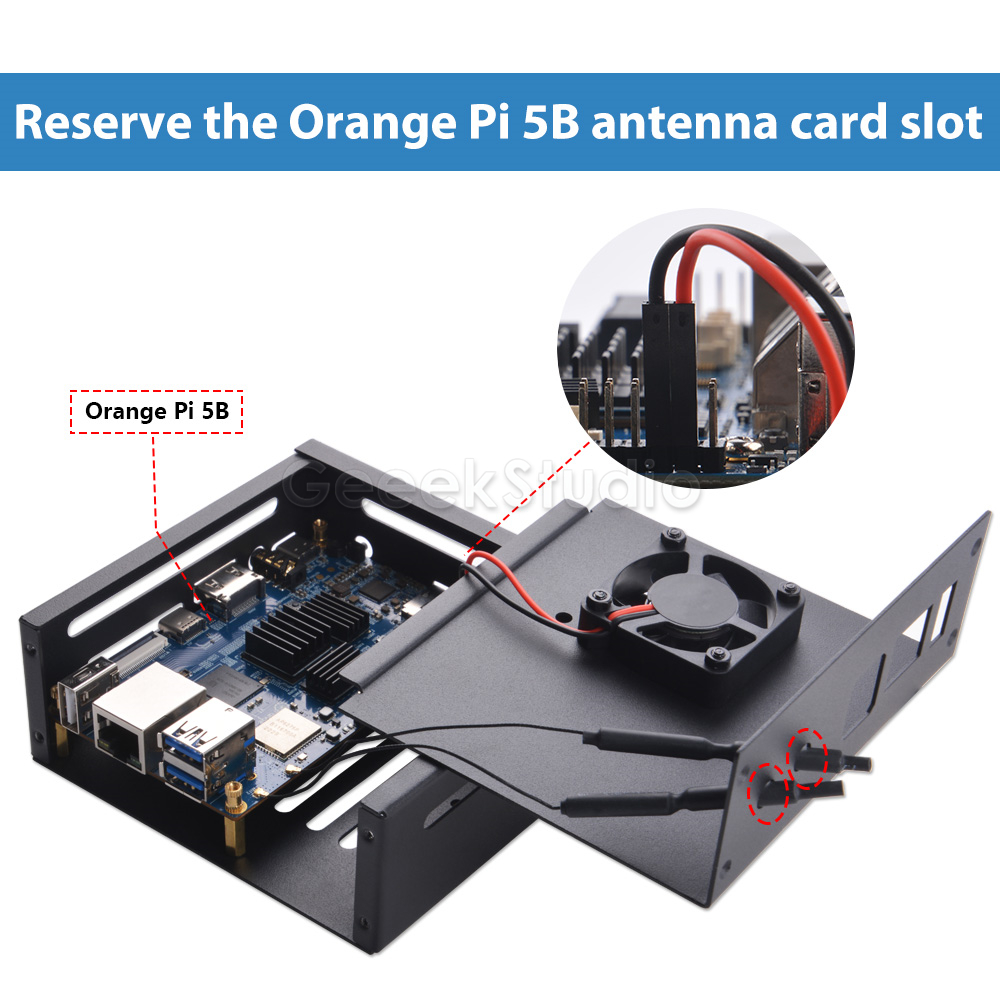 Orange Pi 5/5B Metal Protectiv - огляд і ціна Pi Power Supply