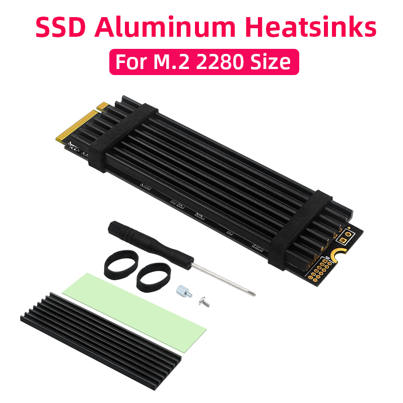 M.2 SSD Heatsink Aluminum Radi - огляд і ціна Pi Cooler